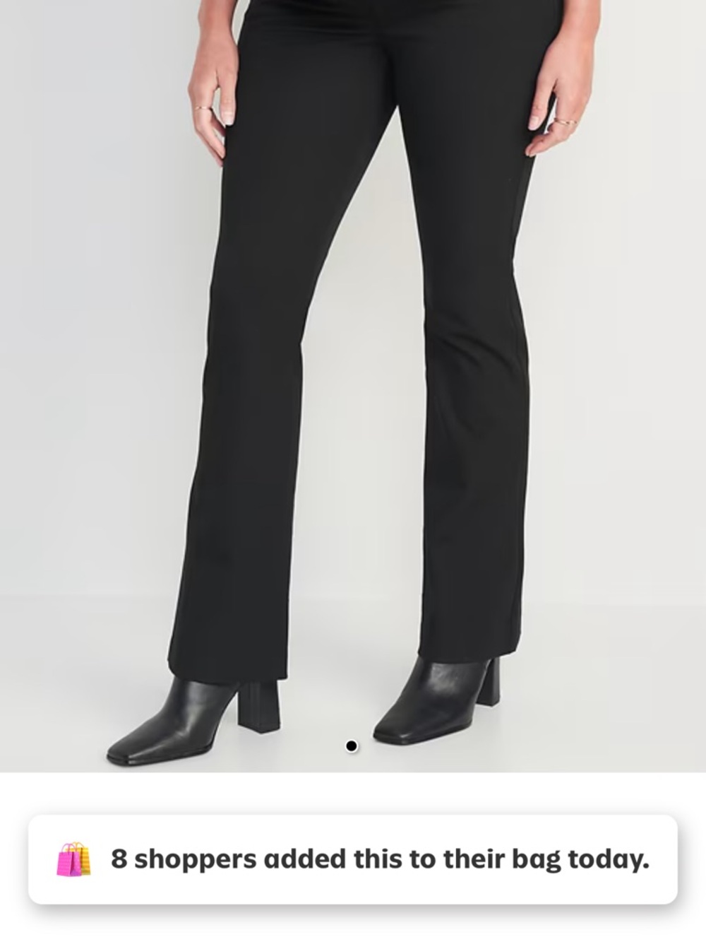 Maternity pixie flare pants - Picture 4 of 4